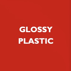 Glossy plastic