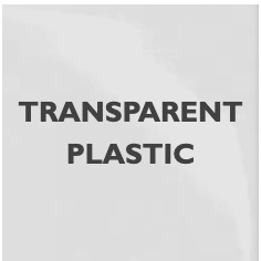Transparent plastic