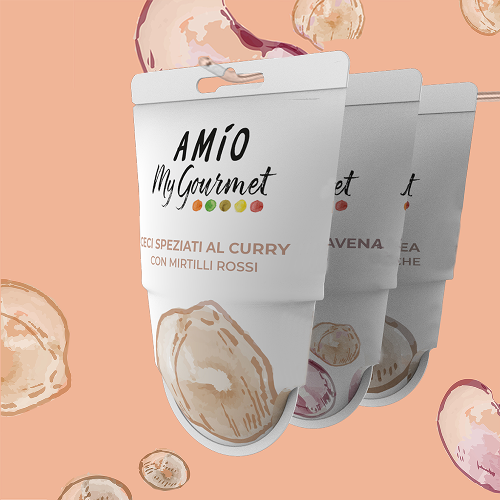 Single-use packaging of Amìo my Gourmet