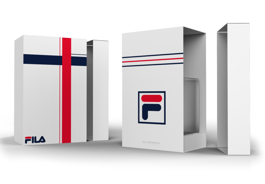 Unisex packaging: two graphics variations